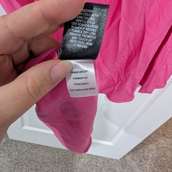 NWT Torrid Gin Fizz Babydoll Challis Lace Up Hi Low Top in Size 2 (18/20) - Picture 10 of 10